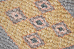 3x12 Modern Oushak Area Runner Rug