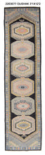 3x12 Modern Oushak Area Runner Rug