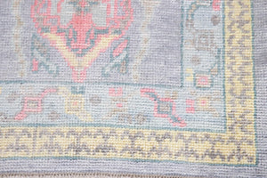 3x12 Modern Oushak Area Runner Rug