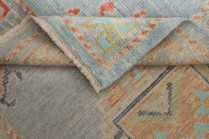 3x12 Modern Oushak Area Runner Rug