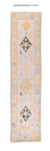 3x12 Modern Oushak Area Runner Rug