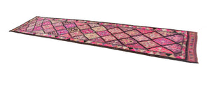 3x12 Old & Vintage Turkish Area Runner Rug