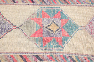 3x12 Old & Vintage Turkish Area Runner Rug