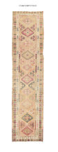 3x12 Old & Vintage Turkish Area Runner Rug