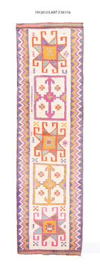 3x12 Old & Vintage Turkish Area Runner Rug