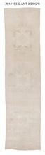 3x12 Old & Vintage Turkish Area Runner Rug