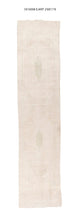 3x12 Old & Vintage Turkish Runner Rug