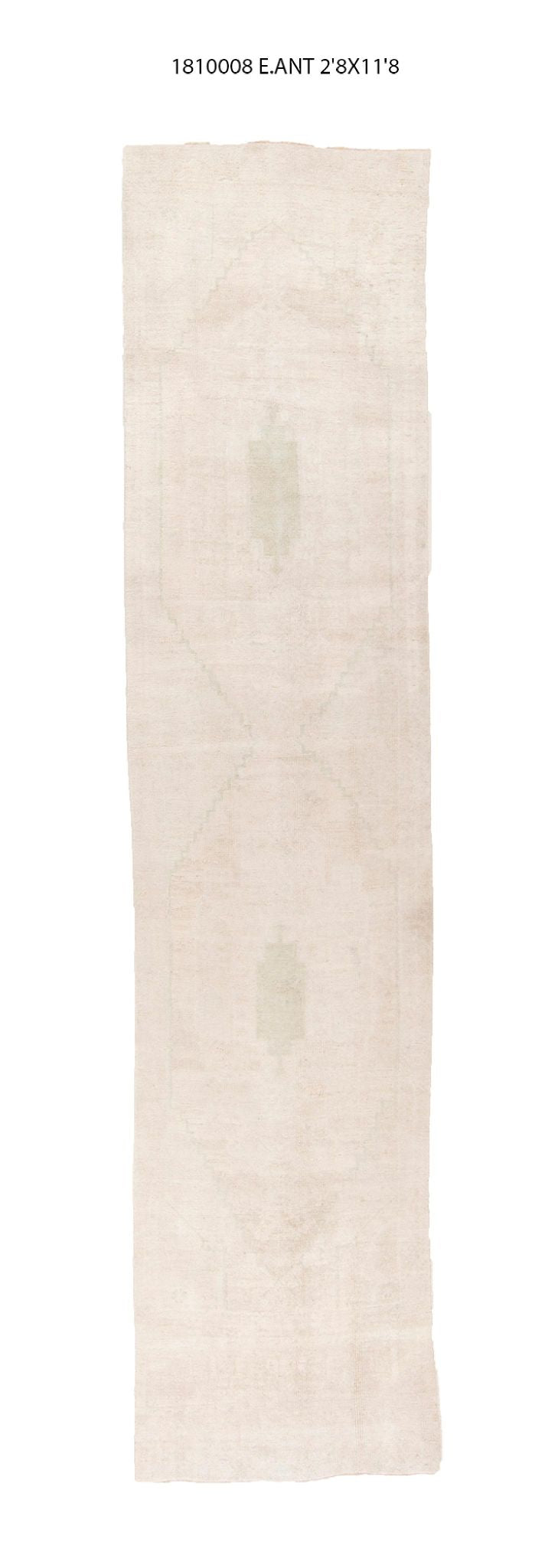 3x12 Old & Vintage Turkish Runner Rug