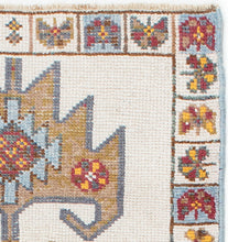 3x12 Soft Vintage Turkish Runner Rug