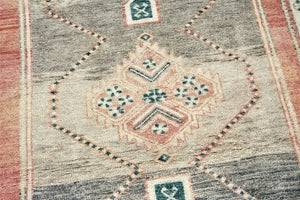 3x12 Colorful Old & Vintage Turkish Runner Rug