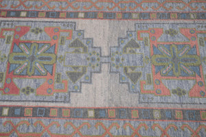 3x13 Modern Oushak Area Runner Rug