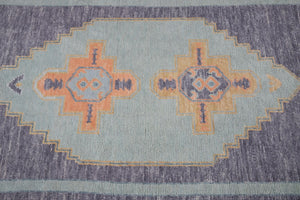 3x13 Modern Oushak Area Runner Rug