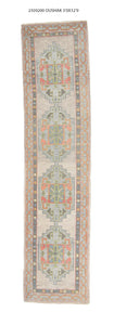3x13 Modern Oushak Area Runner Rug