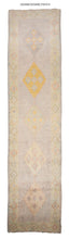 3x13 Modern Oushak Area Runner Rug
