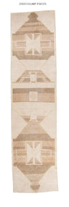 3x13 Old & Vintage Turkish Area Rug
