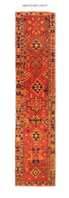 3x13 Old & Vintage Turkish Area Runner Rug