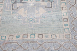 3x14 Modern Oushak Area Runner Rug