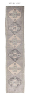3x14 Modern Oushak Area Runner Rug