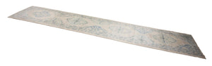 3x14 Modern Oushak Area Tulu Rug