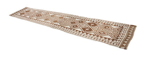 3x14 Old & Vintage Turkish Area Runner Rug