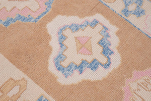 3x15 Modern Oushak Area Runner Rug