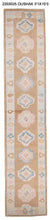 3x15 Modern Oushak Area Runner Rug