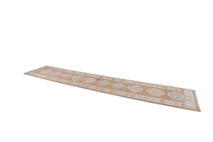 3x15 Modern Oushak Area Runner Rug