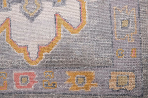 3x16 Modern Oushak Area Runner Rug