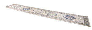 3x17 Modern Oushak Area Runner Rug