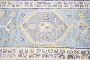 3x17 Modern Oushak Area Runner Rug