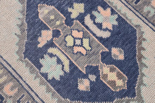 3x17 Modern Oushak Area Runner Rug