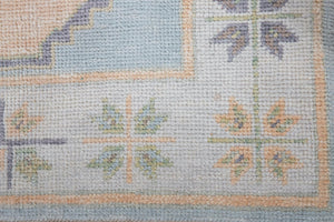 3x17 Modern Oushak Area Runner Rug
