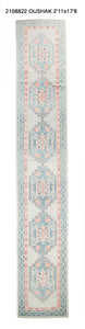 3x18 Modern Oushak Area Runner Rug