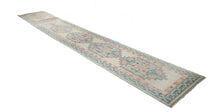 3x18 Modern Oushak Area Runner Rug
