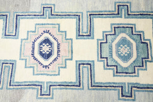 3x22 Modern Oushak Area Runner Rug