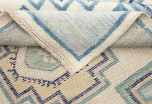 3x22 Modern Oushak Area Runner Rug