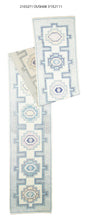 3x22 Modern Oushak Area Runner Rug
