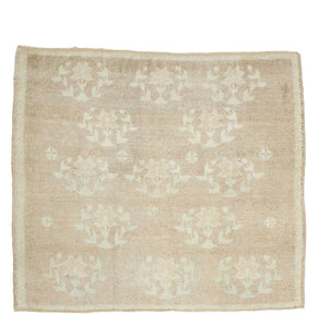 3x3 Old & Vintage Turkish Area Rug