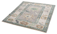 3x4 Colorful Modern Oushak Area Rug