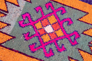 3x4 Old & Vintage Turkish Area Rug