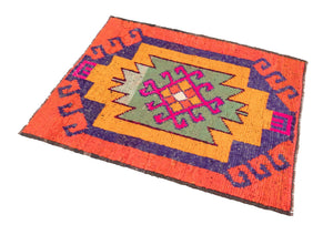 3x4 Old & Vintage Turkish Area Rug