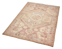 3x5 Colorful Old & Vintage Turkish Area Rug