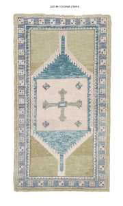 3x5 Modern Oushak Area Rug