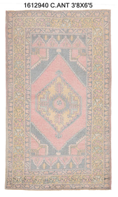 3x5 Old & Vintage Turkish Area Rug