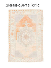 3x5 Old & Vintage Turkish Area Rug