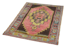 3x5 Red Old & Vintage Turkish Area Rug