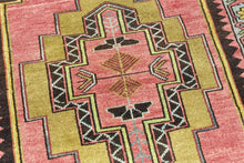 3x5 Red Old & Vintage Turkish Area Rug