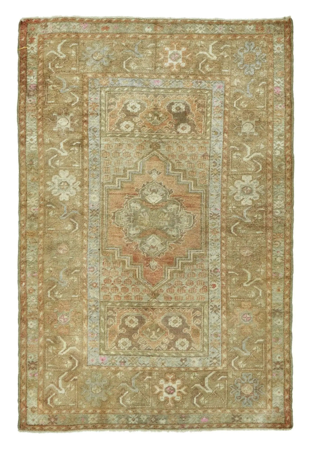 3x5 Soft Old & Vintage Turkish Area Rug