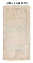 3x6 Old & Vintage Turkish Area Runner Rug
