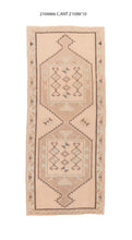 3x6 Old & Vintage Turksih Area Rug